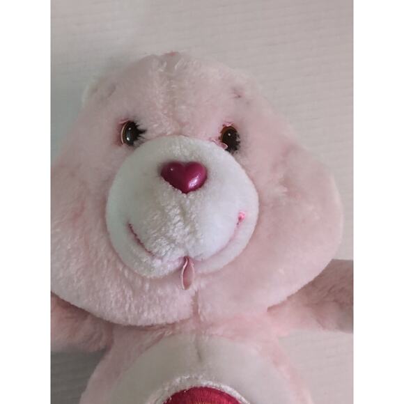 Vintage Cheer Care Bear 1983 13" Pink Plush w/ Rainbow Kenner - Picture 3 of 5